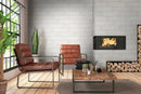Nora Ice 6"x24" Porcelain Ledger Matte Wall Tile - MSI Collection room shot sitting view 2