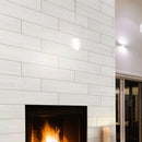 Nora Ice 6"x24" Porcelain Ledger Matte Wall Tile - MSI Collection room shot living room view  3