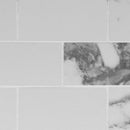Pietra Statuario 12"x12" Polished Porcelain Mesh-Mounted Mosaic Tile - MSI Collection product shot wall view 2