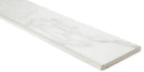 Praia Carrara Bullnose 3"x24 "Glazed Porcelain Wall Tile - MSI Collection product shot edge view