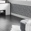Praia Carrara Bullnose 3"x24 "Glazed Porcelain Wall Tile - MSI Collection product shot tile view