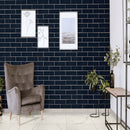 Regallo Calacatta Isla 3"x24" Bullnose Polished Porcelain Wall Tile - MSI Collection product shot profile view