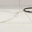 Regallo Calacatta Isla 3"x24" Bullnose Polished Porcelain Wall Tile - MSI Collection product shot tile view