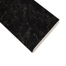 Regallo Marquina Noir 3"x24" Bullnose Matte Porcelain Wall Tile - MSI Collection product shot profile view 3
