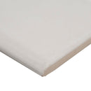 Renzo Dove Bullnose 3"x12" Glossy Ceramic  Wall Tile - MSI Collection profile view