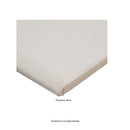 Renzo Dove Bullnose 3"x12" Glossy Ceramic  Wall Tile - MSI Collection measurement view 2