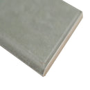 Renzo Jade Bullnose 3"x12" Glossy Ceramic Wall Tile -MSI Collection product shot edge view