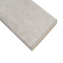 Renzo Sterling Bullnose 3"x12" Glossy Ceramic  Wall Tile - MSI Collection product shot edge view