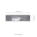 Renzo Storm Bullnose 3"x12" Glossy Ceramic Wall Tile - MSI Collection product shot tile view