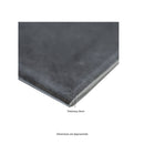 Renzo Storm Bullnose 3"x12" Glossy Ceramic Wall Tile - MSI Collection product shot edge view