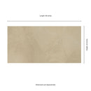 Sande Cream Porcelain Floor and Wall Tile 24"x48" Polished - MSI Collection