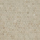 Sande Cream 12"x12" Matte 2" Hexagon Porcelain Mesh-Mounted Mosaic Tile - MSI Collection