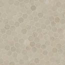 Sande Cream 12"x12" Matte 2" Hexagon Porcelain Mesh-Mounted Mosaic Tile - MSI Collection