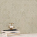 Sande Cream 12"x12" Matte 2" Hexagon Porcelain Mesh-Mounted Mosaic Tile - MSI Collection