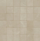 Sande Cream 12"x12" Matte Porcelain Mesh-Mounted Mosaic Tile - MSI Collection