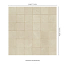 Sande Cream 12"x12" Matte Porcelain Mesh-Mounted Mosaic Tile - MSI Collection