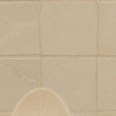 Sande Cream 12"x12" Matte Porcelain Mesh-Mounted Mosaic Tile product shot wall view