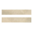 Sande Cream Bullnose 3"x18" Glazed Porcelain Wall Tile - MSI Collection product shot multi tile view