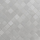 Sande Gray 12"x12" Matte Porcelain Mosaic Tile product shot angle view