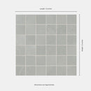 Sande Gray 12"x12" Matte Porcelain Mosaic Tile - MSI Collection