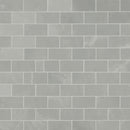 Sande Grey 12"x12" Polished Porcelain Mesh Mounted Mosaic Tile 2"x4" - MSI Collection