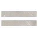 Sande Grey Bullnose 3"x18" Glazed Porcelain Wall Tile -MSI Collection product shot multi tile view