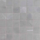Sande Ivory 12"x12" Matte Porcelain Mosaic Tile product shot wall view