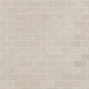 Sande Ivory 12"x12" Polished Porcelain Mosaic Tile - MSI Collection product shot angle view 2