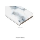 Savoy Azula Bullnose 3"x24" Polished Porcelain Wall Tile - MSI Collection measure view  2