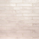 Stella Blush 2"x10" Glossy Ceramic Wall Tile - MSI Collection wall view
