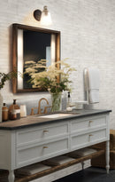 Stella Rhino 2"x10" Glossy Ceramic Wall Tile - MSI Collection room shot mirror view