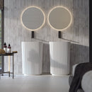 Stella Rhino 2"x10" Glossy Ceramic Wall Tile - MSI Collection room shot bathroom view