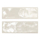 Urbano Crema Bullnose 4"x12" Glossy Ceramic Wall Tile - MSI Collection product shot multi tile view