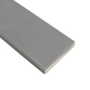 Urbano Graphite Bullnose 4"x12" Glossy Ceramic Wall Tile - MSI Collection product shot edge view