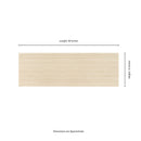 Urbanslat Blonde 16"x48" Matte Ceramic Wall Tile - MSI Collection measurement view