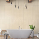 Urbanslat Blonde 16"x48" Matte Ceramic Wall Tile - MSI Collection basin view