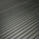 UrbanSlat Carbon 16"x48" Matte Ceramic Fluted Wood Look Wall Tile - MSI Collection angle view