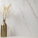 Urbanslat Marmi 16"x48" Satin Ceramic Wall Tile - MSI Collection bath view 3