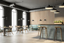 Urbanslat Natural 16"x48" Matte Ceramic Wall Tile - MSI Collection room shot wall tile cafe view