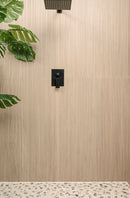 Urbanslat Natural 16"x48" Matte Ceramic Wall Tile - MSI Collection room shot wall tile bath view 3