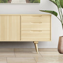 Veneto Sand Bullnose 3"x24" Glazed Porcelain Wall Tile - MSI Collection product shot living room view 2