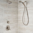 Veneto White Bullnose 3"x24" Glazed Porcelain Wall Tile - MSI Collection bathroom view 2