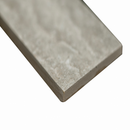 Veneto Gray 12"x12" Polished Porcelain Mesh-Mounted Mosaic Tile product shot profile view 4