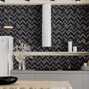Belgium Blue Textura Limestone Mosaic