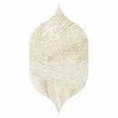 Gothic Arabesque Royal 4 7/8"x8 13/16" Polished Marble Waterjet Deco Tile product shot tile view
