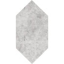 Large Picket Silver light 6"x12" Honed Marble Waterjet Decos Product shoot tile view