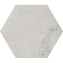 Hexagon Centennial Honed 5 25/32"x5" Limestone Waterjet Decos product shot tile view