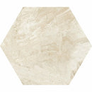 Hexagon Royal 5 25/32"x5" Polished Marble Waterjet Decos Tile