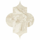 Arabesquette Royal 6"x8 1/4" Honed Marble Waterjet Decos Tile