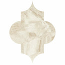 Arabesquette Royal 6"x8 1/4" Polished Marble Waterjet Decos Tile product shot tile view
